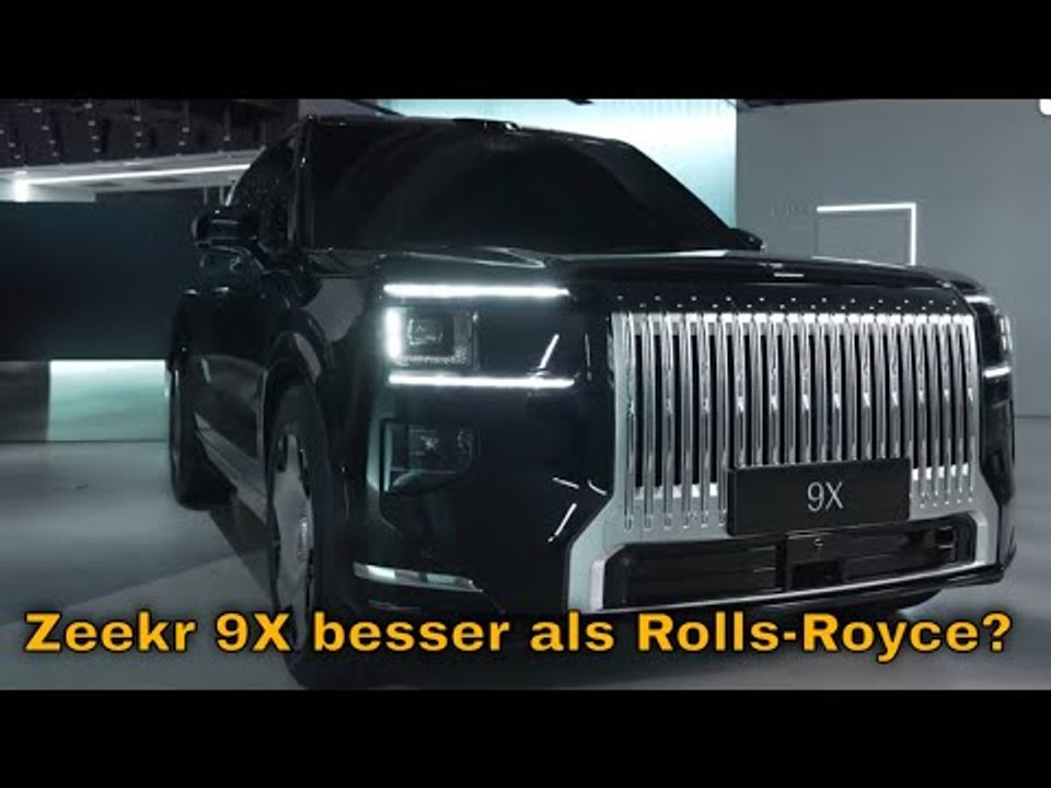 Zeekr 9X: Luxus-SUV mit Super-Hybrid & Level-3-Autonomie | im Detail