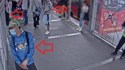 Capturan a ladrones en Transmilenio que atacaron con puñal a policías durante persecución