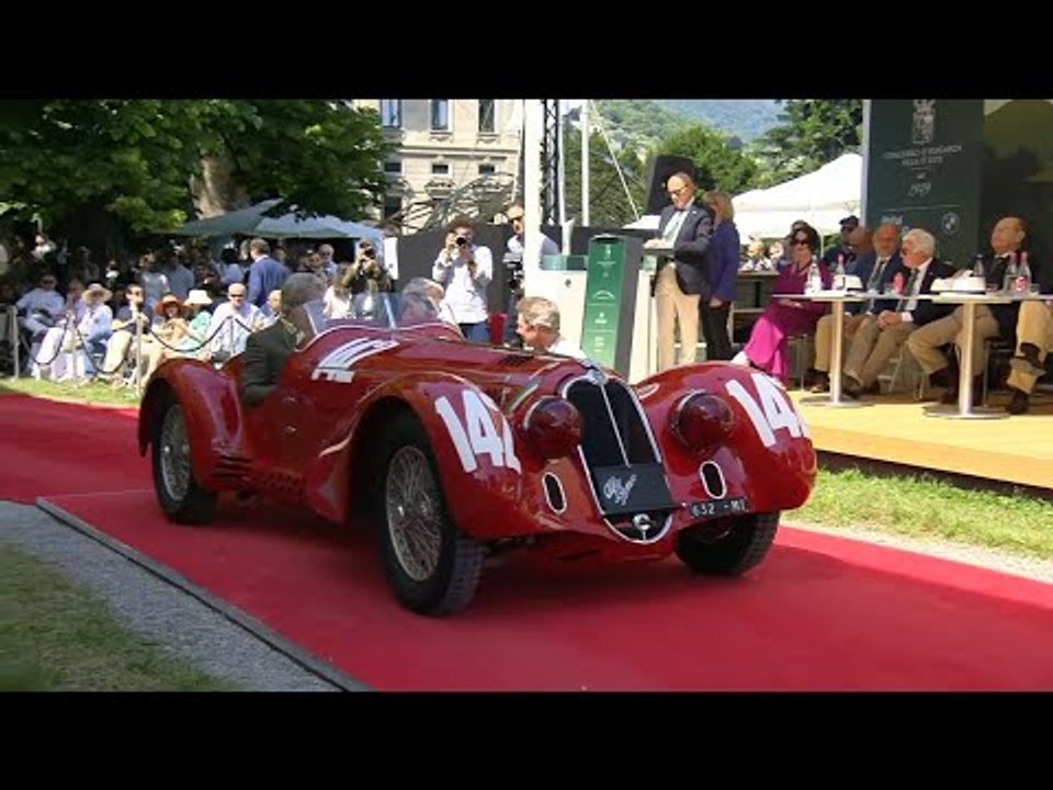 Alfa Romeo 8C 2900 MM beim Concorso d’Eleganza Villa d’Este 2025 – Mille Miglia-Ikone