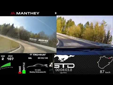 Manthey Porsche 911 GT3 PDK (992.1) vs 2025 Ford Mustang GTD | Nürburgring-Duell