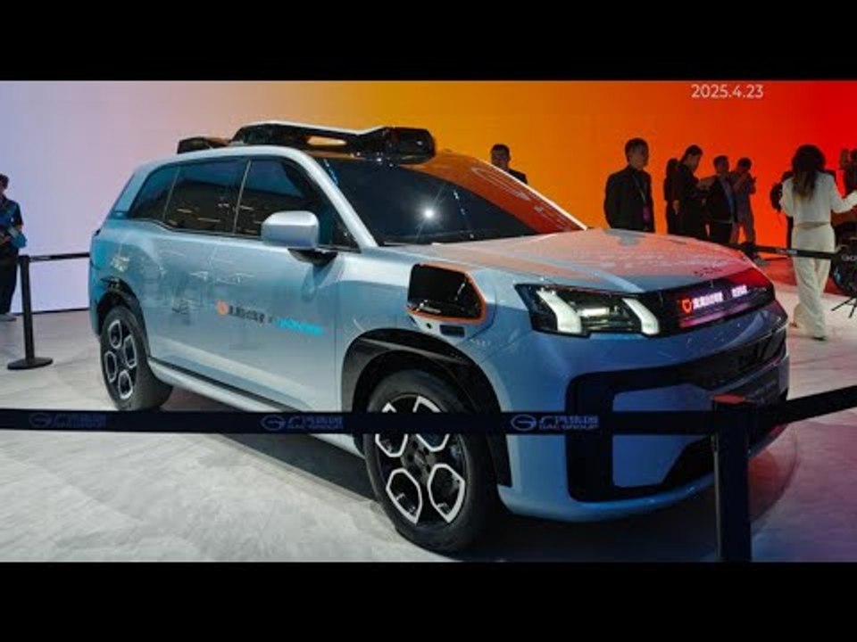 GAC Aion Y Tyrannosaurus: L4-Robotaxi mit 10 LiDARs in Shanghai enthüllt