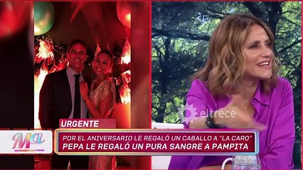 El regalo millonario que Martín Pepa le hizo a Pampita