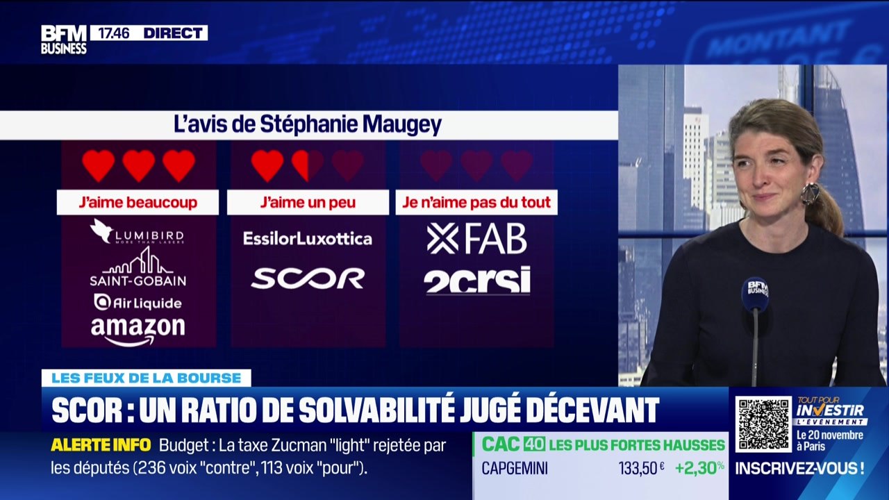 On refait la séance : "Publications du Cac 40 :...