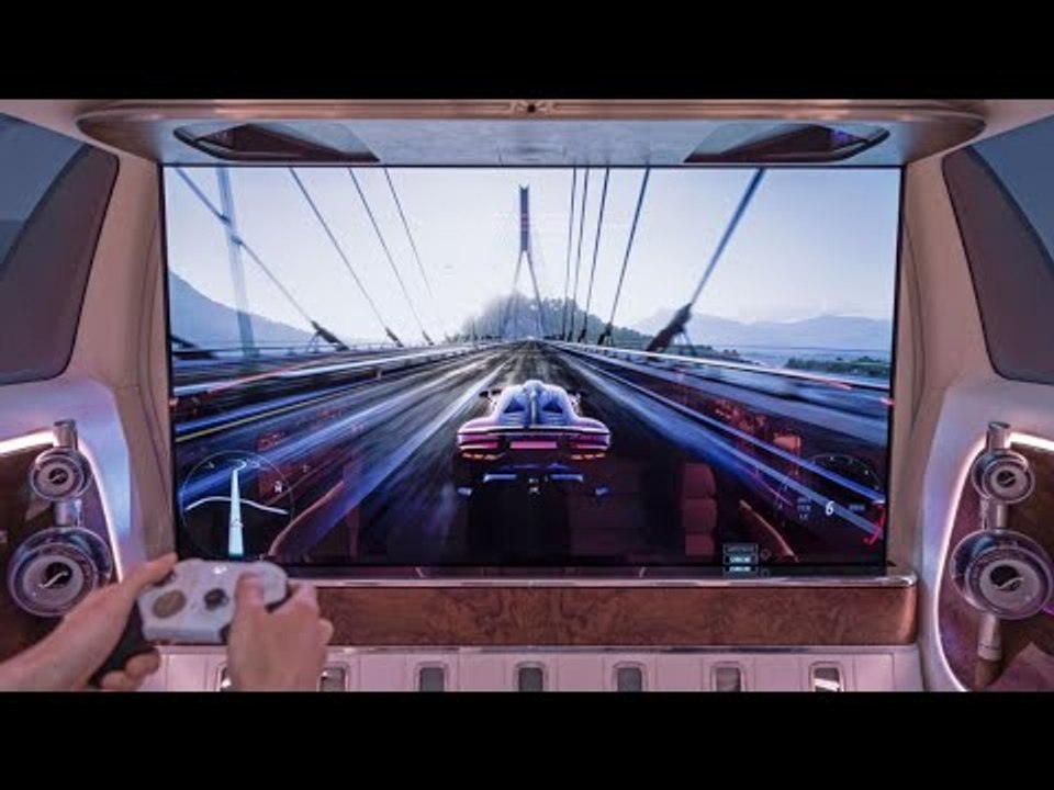 Das Interieur des Mercedes Vision V (VLS/VLE) im Detail