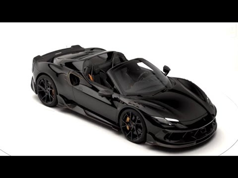 MANSORY Ferrari 296GTS: 870 PS im schwarzen Tempesta-Gewand!