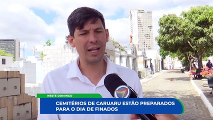 Tudo Pronto em Caruaru: Preparações Especificas para o Dia de Finados nos Cemitérios Epitomizam Respeito e Memória