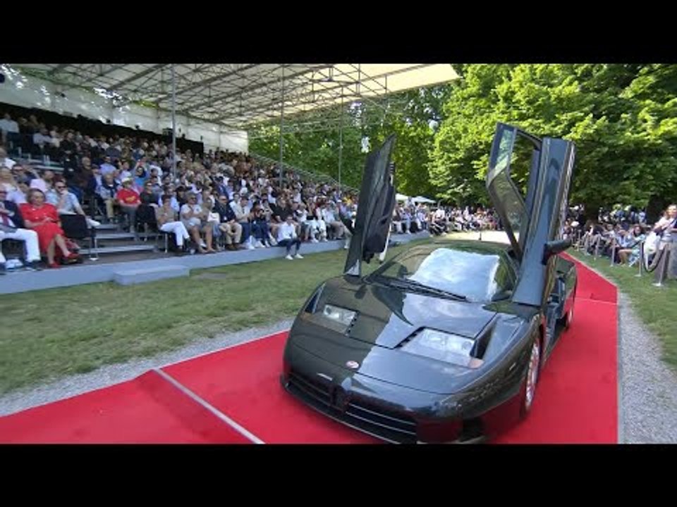 Bugatti EB 110 GT beim Concorso d’Eleganza Villa d’Este 2025 – Supersport-Pionier