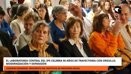 El Laboratorio Central del IPS celebra 50 años de trayectoria con orgullo, modernización y expansión