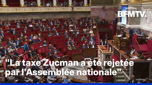 La taxe Zucman et sa version light rejetées par les députés