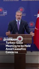Turkey Gaza Meeting to be Held Amid Ceasefire Concerns