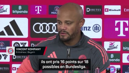 Kompany : "Le match contre Leverkusen reste un sommet du championnat"