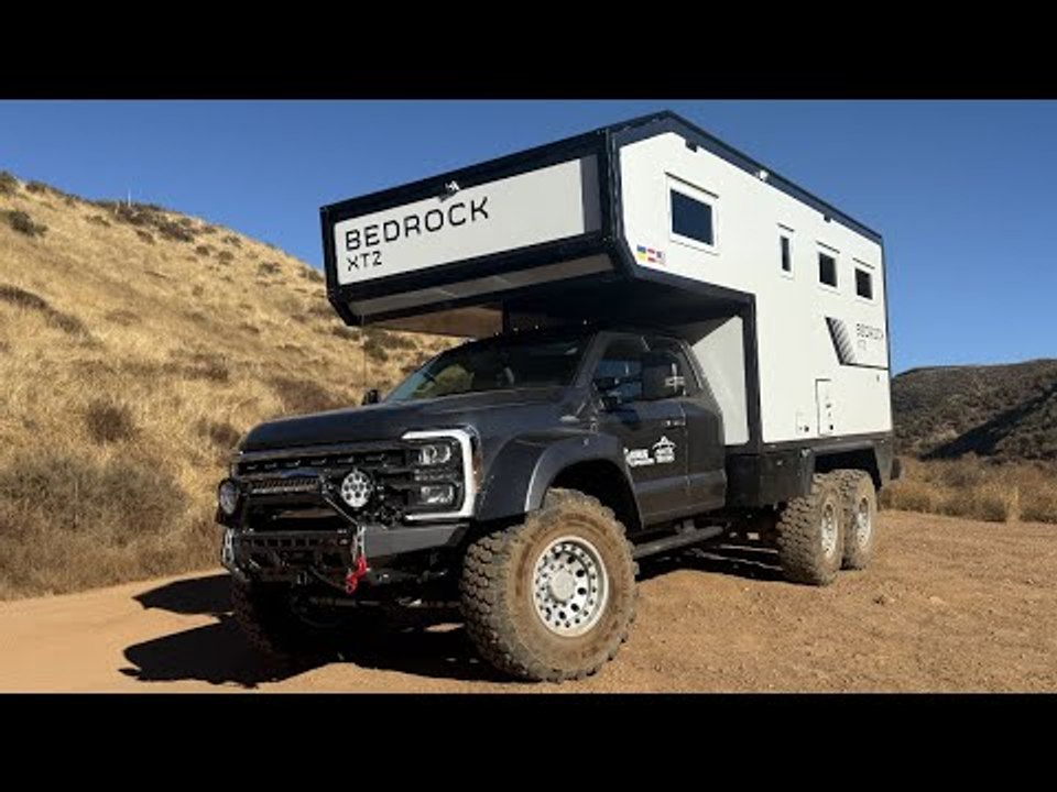 Ford f-550 bedrock xt2 von krug expedition | luxus-offroad camper im check