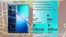 Oppo Reno14 Pro vs vivo V60 vs Galaxy S24 FE
