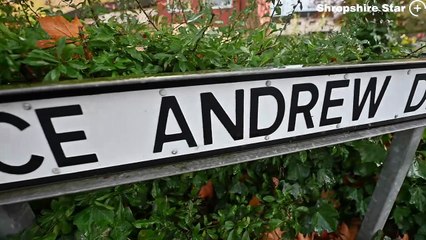 Prince Andrew Drive in Telford, where some residents would quite like to see a street name change.