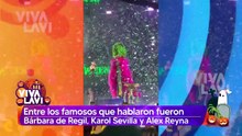 Famosos asisten a fista de halloween de Belinda