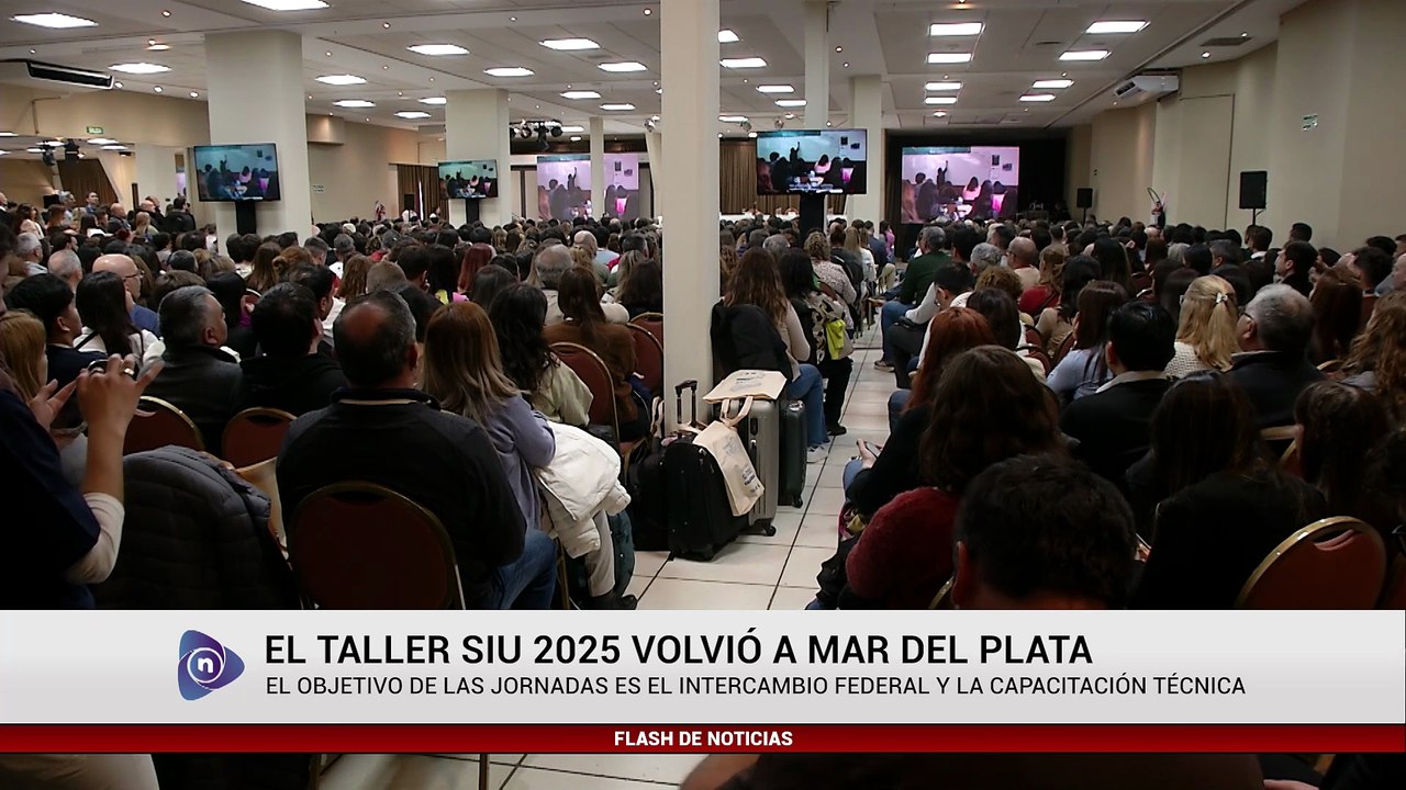 EL TALLER SIU 2025 VOLVIÓ A MAR DEL PLATA