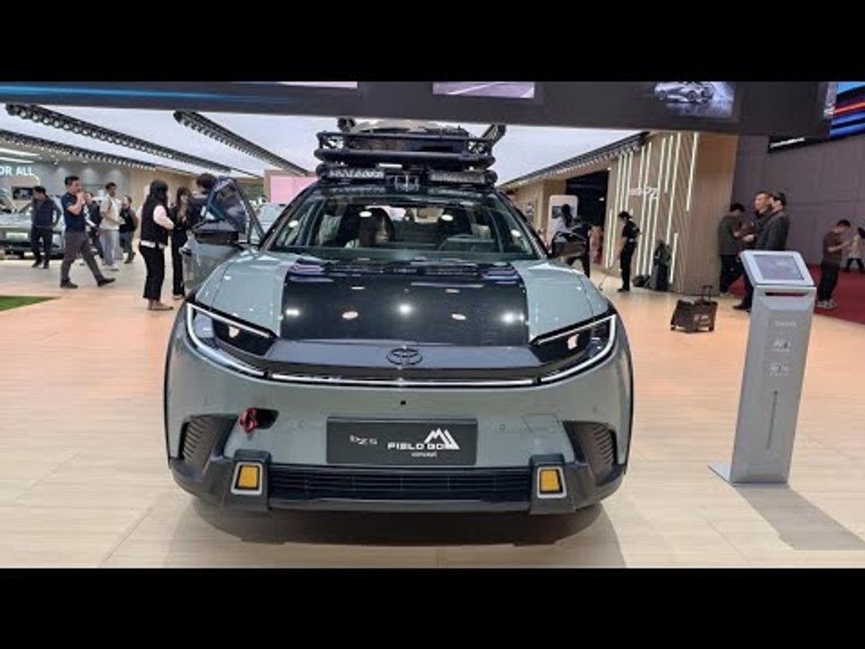 Toyota bZ5 FieldGo Concept (2025): E-Offroader mit Camping-Parts aus China4o