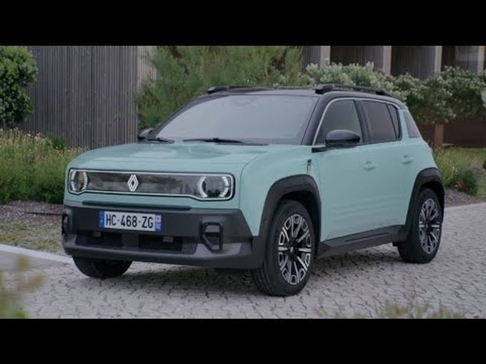 Renault 4 E-Tech Electric in Hauts-de-France Green | Exterieur, Interieur, Funktionen