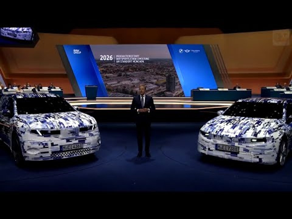 2026 bmw ix3 (na5) & neue klasse i3 (nao) | erlkönig zur 2025 hauptversammlung