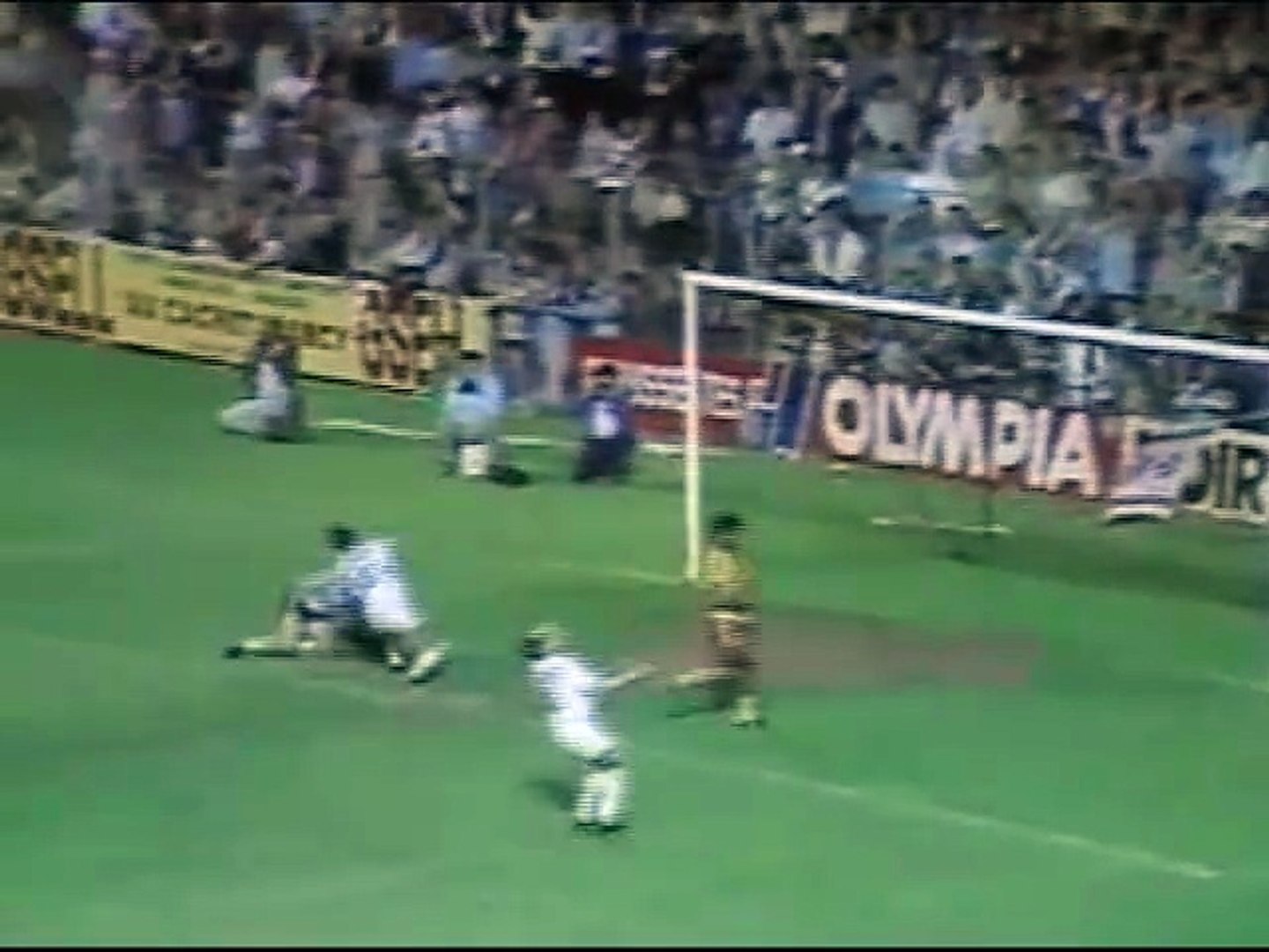 Fanion FC Sochaux – Aris Saloniki – Match Coupe UEFA 1982-1983 Vintage