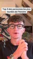 Top 3 des personnes les pluslourdes de l’histoire #poids #obese #obésité #classement