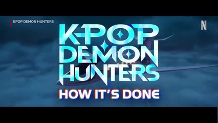 "How it's done" official lyrics video |kpop demon hunters|Sony animation