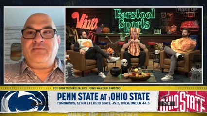 CFB Week 10 with The Bear, LSU AD Out &  Ravens TNF Win | Wake Up Barstool Full Halloween Episode