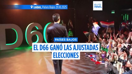 El centrista D66 se confirma como ganador de las elecciones generales de Países Bajos
