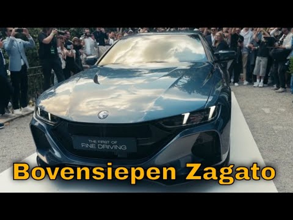 Bovensiepen Zagato: Premiere am Comer See – 611 PS für Kenner & Enthusiasten