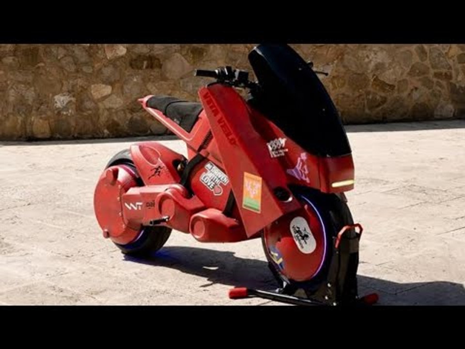 3D Elektro-Motorrad im Akira-Stil by DAB Motors & Vita Veloce Team (VVT)