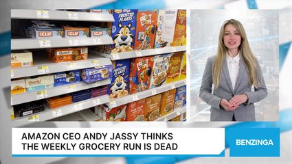 Amazon CEO Andy Jassy Thinks The Weekly Grocery Run Is Dead