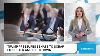 Trump Pressures Senate To Scrap Filibuster Amid Shutdown