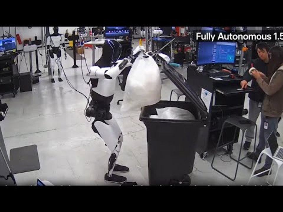 Tesla Optimus räumt auf, kocht, arbeitet, saugt usw. – So clever ist der Roboter von Elon Musk