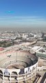 Una marcada línea de contaminación se extiende sobre Mexicali este último día de octubre
