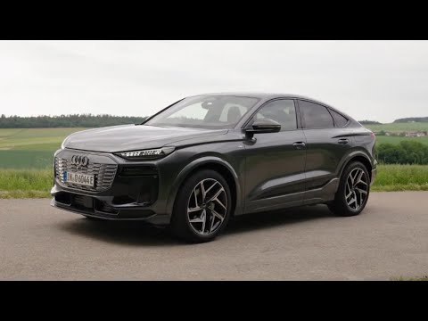 2025 Audi Q6 Sportback e-tron in Daytonagrau | alle Details zum Coupe-SUV