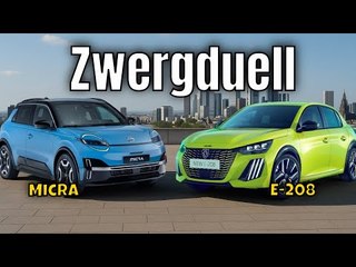 Nissan Micra vs Peugeot 208 – Elektro-Kleinwagen im Vergleich