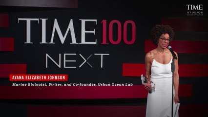 Ayana Elizabeth Johnson Urges Action on Climate Solutions in TIME Earth Award Speech