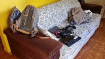 Vítima de arrombamento recupera itens furtados no Santa Cruz, após fuga de suspeito