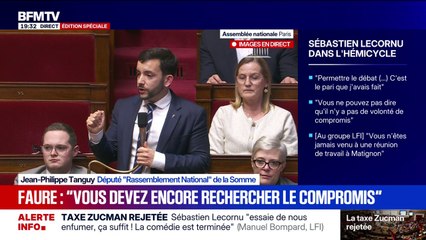 Budget: "Pour baisser les impôts des classes moyennes et des entrepreneurs, il faut une justice fiscale", déclare Jean-Philippe Tanguy, député RN