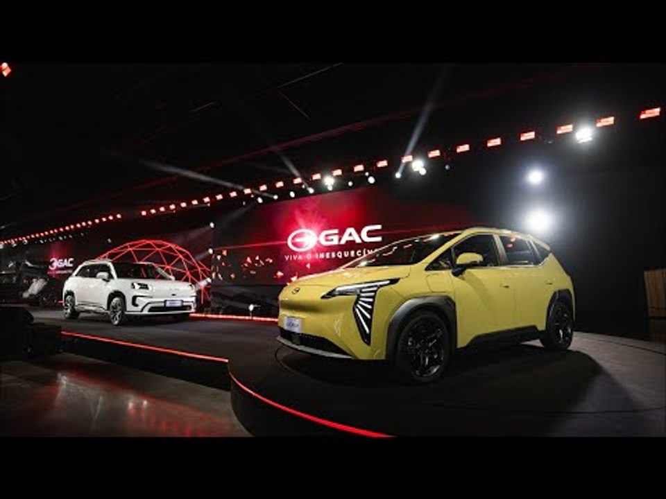 Weltpremiere | gac aion v, aion y, trumpchi gs4, hyptec ht & aion es für brasilien
