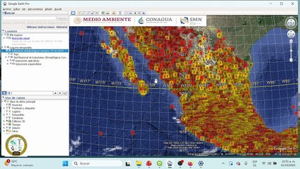 Estadisticos de temperaturas media de minimas, maximas y medias mensuales