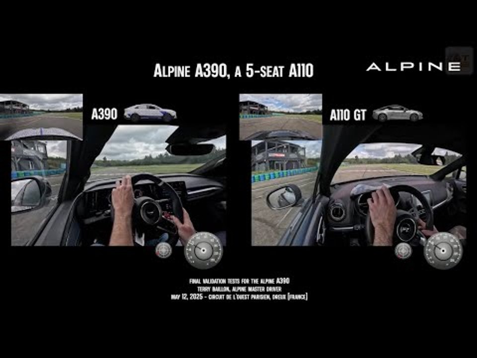Alpine A390 Elektro-Performance gegen A110 GT – Track-Duell