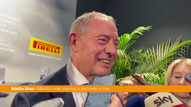 Pirelli, Urso Siamo sulla strada giusta, il governo fa la sua parte