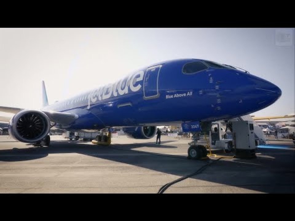 Airbus a220 jetblue begeistert auf paris air show 2025