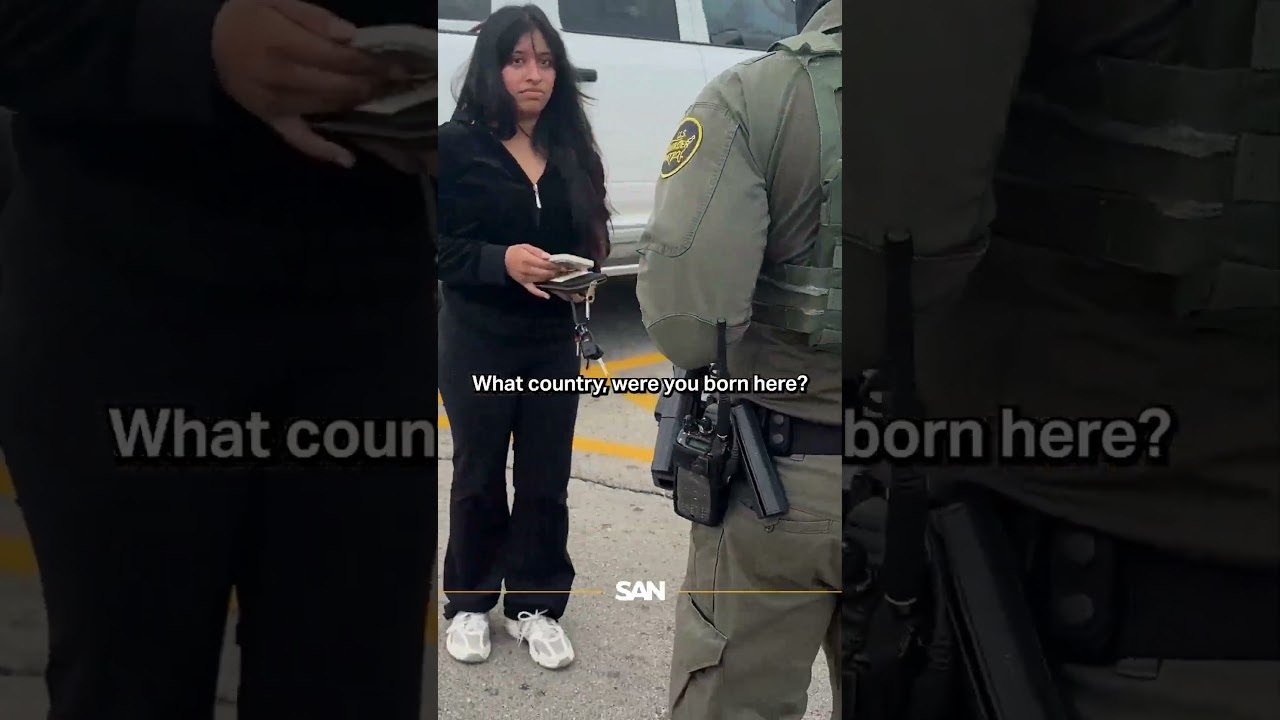 "Were you born here?" CBP agents question shoppers outside Walmart