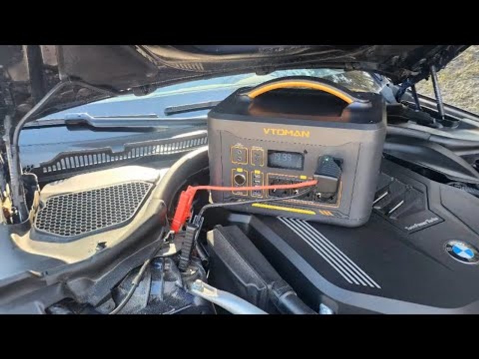 Vtoman jump 2200 im test: 2.200 w powerstation mit starthilfe & lifepo4