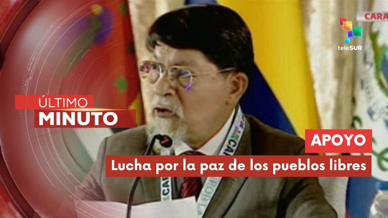 Nicaragua ratifica su apoyo a las luchas de los pueblos por su soberanía