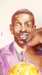 Dessiner le portrait de Ousmane Dembélé, le gagnant du ballon d’or