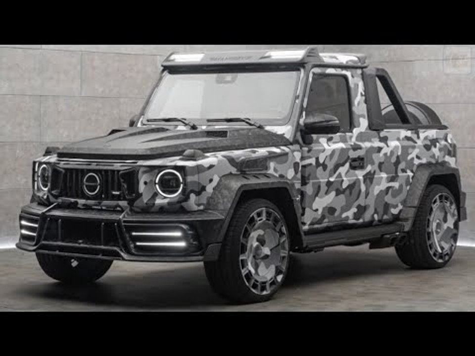 2025 Mansory Gronos Pickup Evo S – Extremumbau des Mercedes-AMG G 63 (W465)