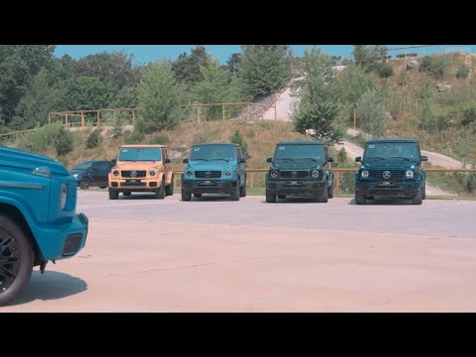 Ultimative g-klasse experience: offroad, wüste & schöckl-action